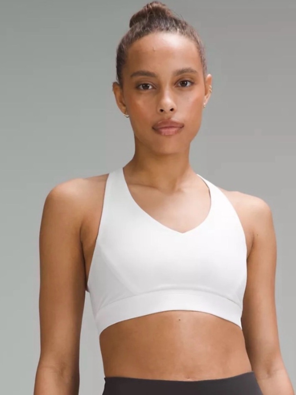 Lululemon Envital White Sports Bra B/C